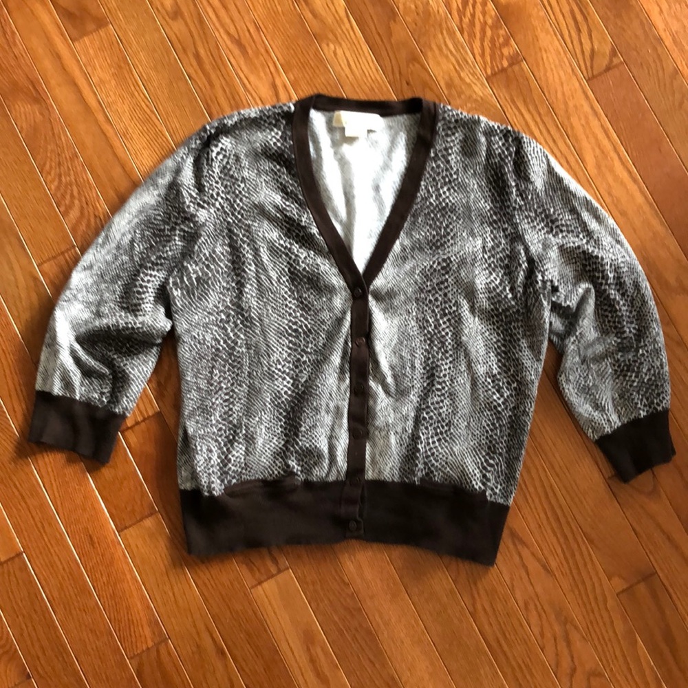 Michael Kors size XL cardigan sweater